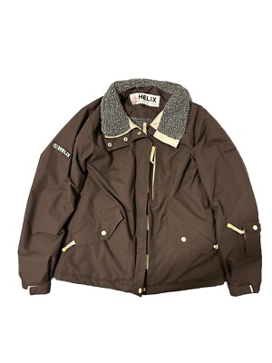 HELIX Jacket Men s Large Brown Snowboarding