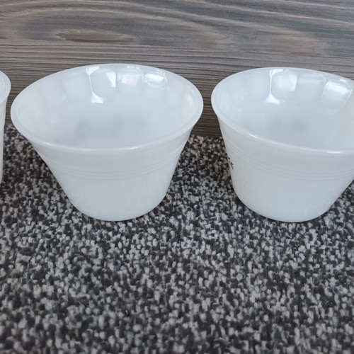 Dynaware Pyrorey Daisy Set Of 4 3,5 Inches Custard Cups/Ramekins Brown Daisy - Picture 8 of 13
