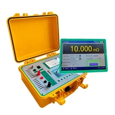 5A/10A/Automatic Portable Transformer Milliohmmeter DC Winding Resistance Tester
