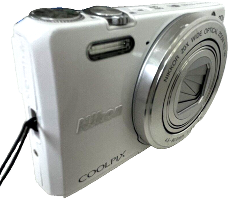【Excellent+++】 Nikon COOLPIX S7000 White 16.0MP 20x Compact Digital Camera Japan - Picture 2 of 19