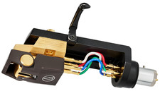 Audio-Technica AT-VM750SH/H Dual Moving Magnet Cartridge with Headshell Brown