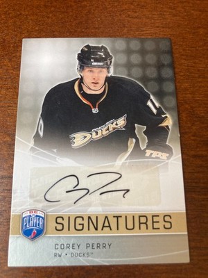 2008-09 Upper Deck Corey Perry Autograph Auto