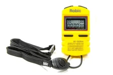 QuickCar Racing 51-039 - Robic SC505 Yellow Stop Watch