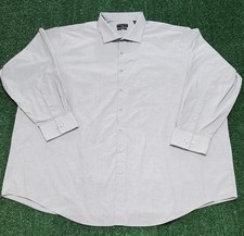 Shaquille O'Neal Shirt Mens XLG Big Fit Cooling Stretch Button Up 20 34/35