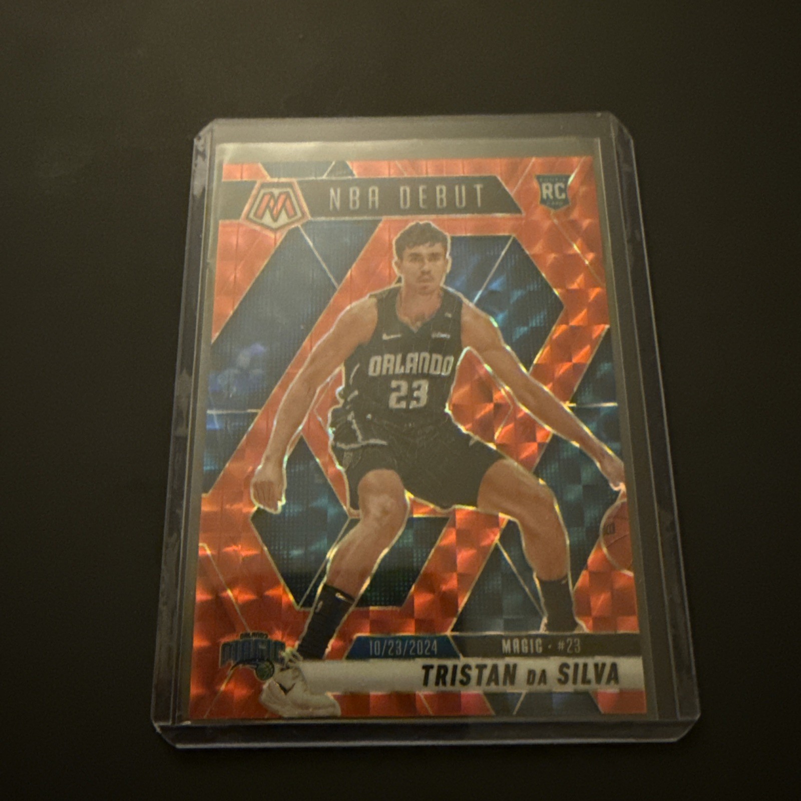 2024-25 Panini Mosaic - NBA Debut Tristan da Silva #266 Orange Mosaic Prizm /249