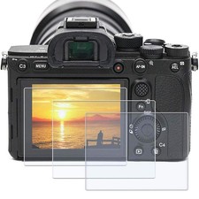 3Pcs Screen Protector for Sony Alpha a7II A7III A7R IV A7SII A7SIII