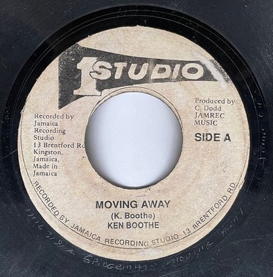 Ken Boothe / The Skatalites - Moving Away / Street Of Gold (7'') (Very Good Plus