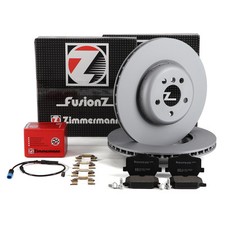 Zimmermann FORMULA F Bremsscheiben Beläge Sensor für TOYOTA SUPRA MK5 GR hinten