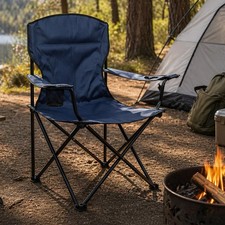 ROYALFORD Folding Camping Chair Portable Outdoor Garden Beach Fishing 120kg