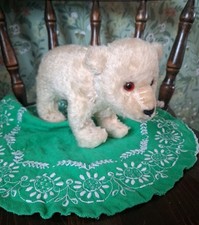 A post-war Grisly (Germany), Polar Bear Standing Teddy Bear, With Mohair