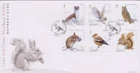 GB JERSEY 2019 Links with China/Woodland Wildlife/Animals SG 2397-2402 FDC BIRDS