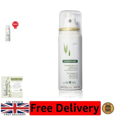 Luxus Trockenshampoo mit Hafermilch Spray 50ml - Hypoallergen & Ölkontrolle