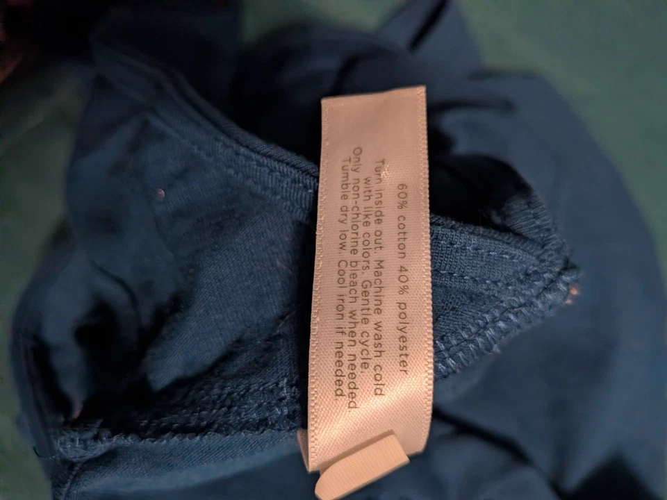 Conjunto sin mangas y corto Love Sleep multicolor azul cacique talla 26/28 Foto 4 de 4