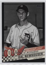 2020 Topps Update Decades Best Pitchers Black /299 Hal Newhouser #DB-10 HOF my8