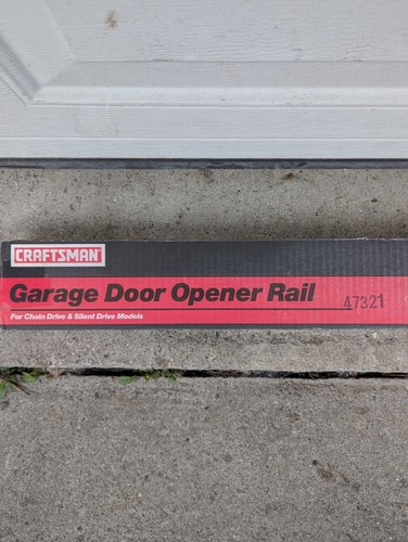Craftsman Garage Door Opener Rail 001A5265 For Chain & Silent Drive 53900 Series - Picture 6 of 8