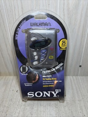 Sony Walkman WM-FX277 AM/FM Cassette Player Brand New Sealed