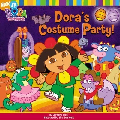 Dora's Costume Party! (Dora the Explorer) - library Ricci, Christine|Saunder...