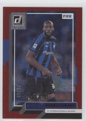 2022-23 Panini Donruss Red 27/99 Romelu Lukaku #40 14fw