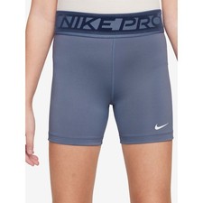 Nike Pro Kids' Medium Blue Dri-FIT Athletic Activewear Athleisure Shorts OS35-33