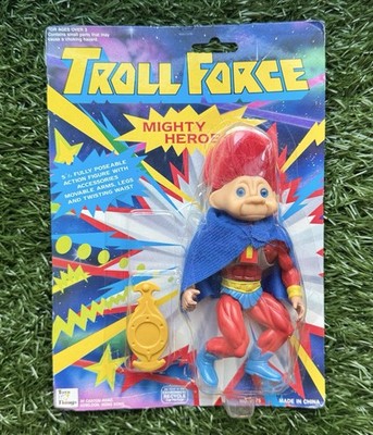 VINTAGE 1992 TROLL FORCE MIGHTY HEROES MIGHTY MAN Action Figure Toys N Things