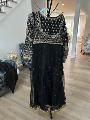 Black Party Wear Pakistani Indian Dress | eBay Black Party Wear Pakistani Indian Dress | eBay