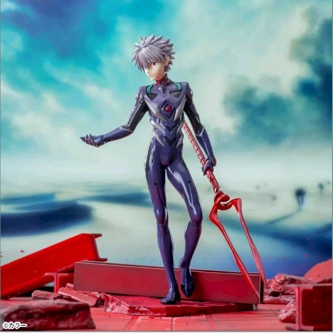 Kaworu Nagisa スケールフィギュア 未開封 Kaworu Nagisa x Longinus Luminasta Figure EVANGELION:3.0+1.01 SEGA