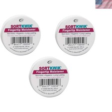 LEE Sortkwik Fingertip Moisteners, 3/8 oz, Pink, Sold as 3 Pack