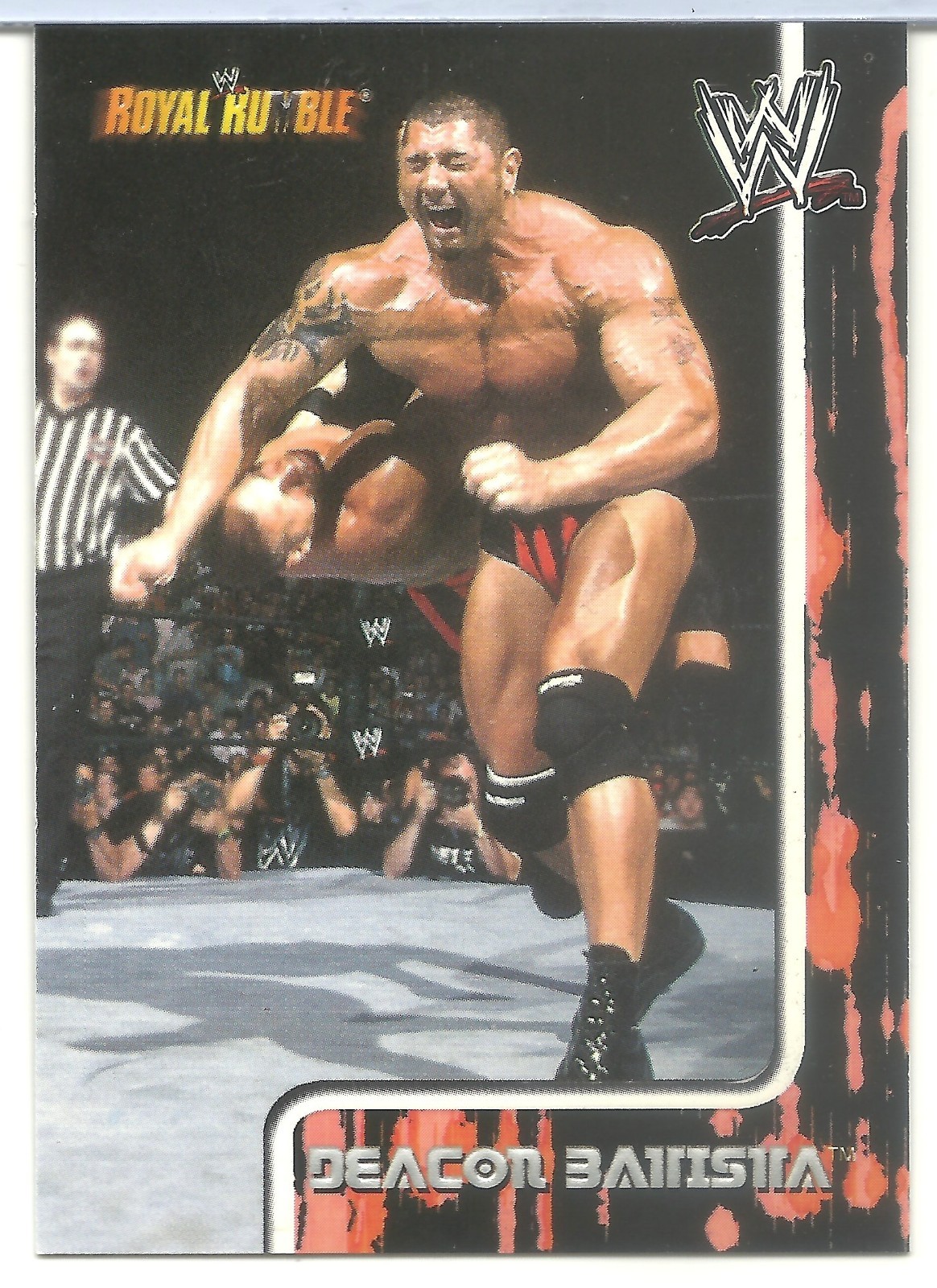 Deacon (Dave) Batista  2002 Fleer Skybox WWE Royal Rumble RC # 67 L@@K