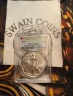 2021  American Silver Eagle T-1 PCGS MS70 Fdoi E110-157