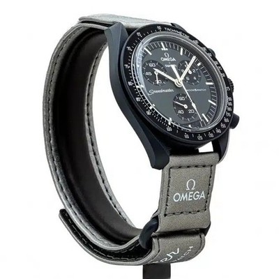 Swatch x Omega Mission to Mercury Men's Grey Watch - SO33A100 for