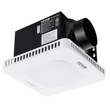 Bathroom Exhaust Fan, 80 CFM High-Efficiency Ventilation, 1.5sones Low Noise Ope