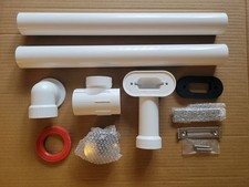 Jacuzzi MF35827 Linear 1-1/2" Tub Drain Kit With Overflow, Chrome
