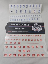 New Socket Labels For Sae And Metric - Label Your Socket Sets New Socket Labels For Sae And Metric - Label Your Socket Sets