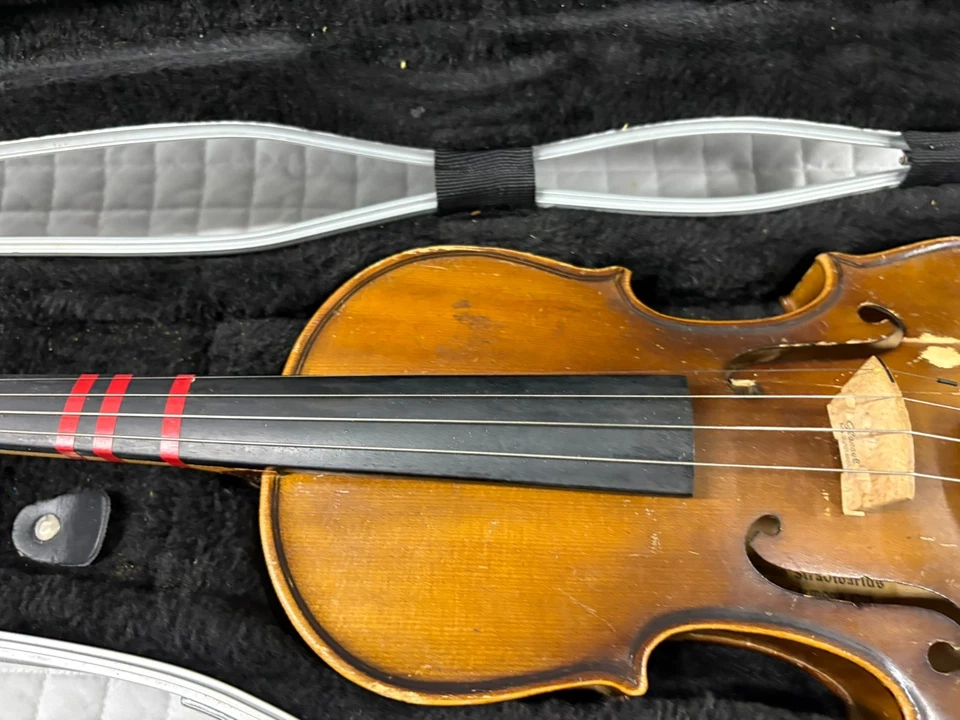 Lignatone 1713 Stradivarius 副本 3/4 小提琴乐器 带硬壳 捷克语 — 第 3/4 张图片