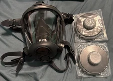 Gas Mask Honeywell Survivair OPTI-FIT 763000 5PT NEW Plz Read