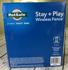 PetSafe Stay  Play Wireless Fence System PROTECT. TEACH. LOVE. New Open Box.