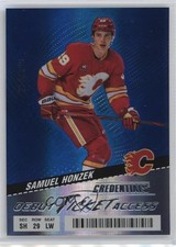 2024-25 Upper Deck Credentials Debut Ticket Access Blue /399 Samuel Honzek 12ll