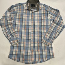 Polo Country Ralph Lauren Button Down Shirt Multicolor Plaid Pony Logo Medium