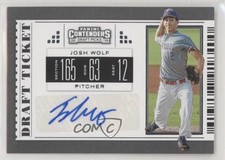 2019 Panini Contenders Draft Picks Draft Ticket Auto Josh Wolf #28 Auto 0c2