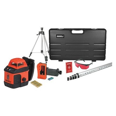 Johnson Level & Tool 40-6519 Rotary Laser,Red,Horizontal Projection