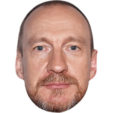 David Thewlis (Beard) Big Head. Larger than life mask.
