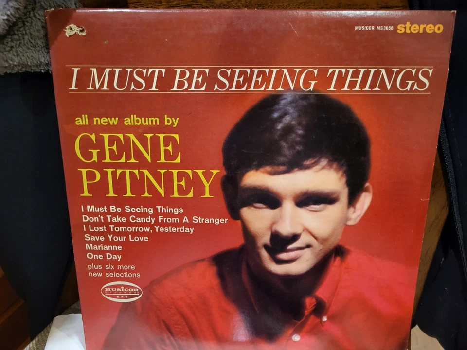 Gene Pitney LP Musicor MS 3056 1965 Mint Vinyl EX Cover Stereo Pop Rock Foto 2 de 4