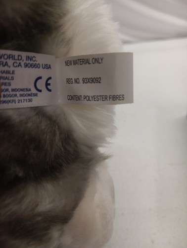 Aurora Fat Cats - 9,5 Zoll Knödel Tabby Katze Plüschtier Stofftier Spielzeug - Bild 7 von 9