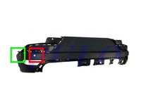 StoßStange Hinten FÜR Renault Captur AB 2020 Schwarz MIT Pdc+Pa