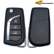 New Flip Style Keyless Remote Fob For 2014-2019 Toyota Camry Corolla Hyq12bel