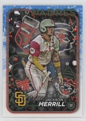 2024 Topps Holiday Variation SP Jackson Merrill #H160 0e3x