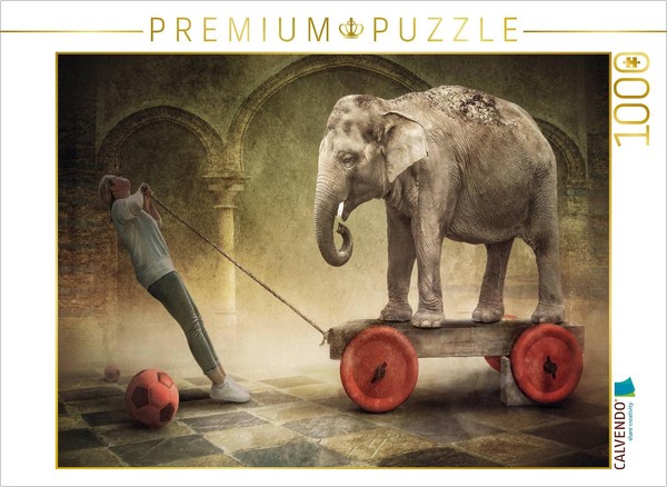 Calvendo Puzzle Unwavering | 1000 Pieces, Finished Size 25.2 × 18.9 In (64 × 48-image