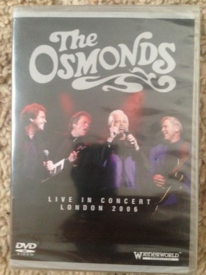 The Osmonds - Live in Concert London 2006 DVD OVP neu