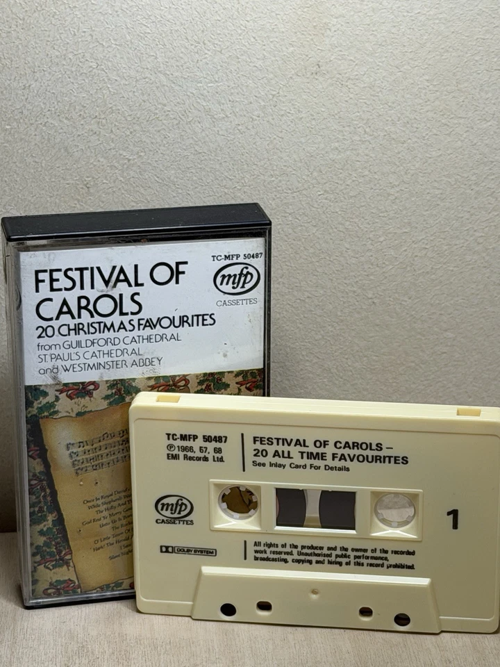 Festival of Carols compilation Cassette Tape - Guildford/St Paul's (MFP, 1980) - Image 2 of 4