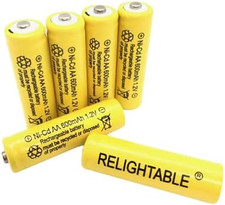 Nicd AA/AAA 600Mah 1.2V Rechargeable Batteries for Solar Lights, Garden Lights a